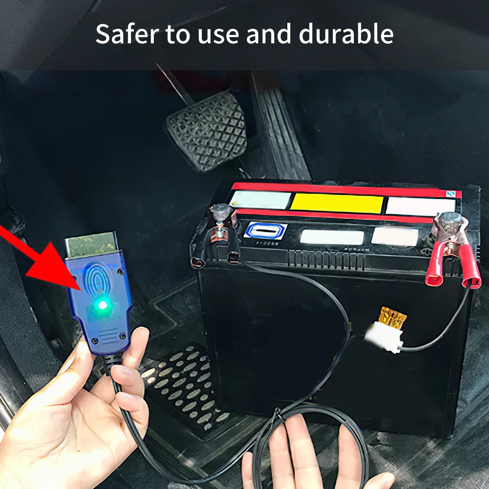 Universal Car Computer ECU Memory Saver Auto Emergency Power Supply Cable Professional Automotive OBD2 Battery Replacement Tool
Universal Car Computer ECU Memory Saver Auto Emergency Power Supply Cable Professional Automotive OBD2 Battery Replacement Tool