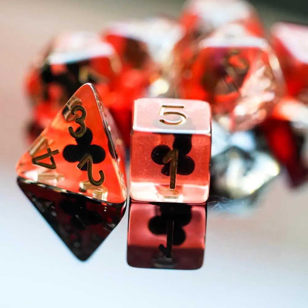7Pcs/Set DND Dice Filled with Suit of Poker D&D Dice Polyhedral Games Dice Set for Table Games MTG RPG
7Pcs/Set DND Dice Filled with Suit of Poker D&D Dice Polyhedral Games Dice Set for Table Games MTG RPG