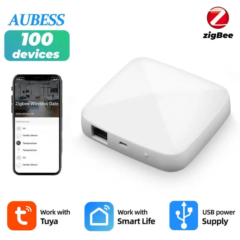 Умный концентратор AUBESS Tuya ZigBee 3,0, проводной мост шлюза для дистанционного управления через приложение, работает с Alexa Google Home Smart Home
Умный концентратор AUBESS Tuya ZigBee 3,0, проводной мост шлюза для дистанционного управления через приложение, работает с Alexa Google Home Smart Home