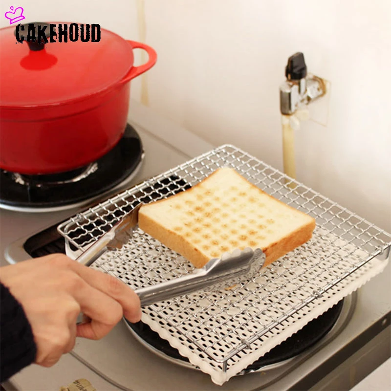 CAKEHOUD Japanese-Style Ceramic Grill Seafood Steak Bread Toast Iron Chrome-Plated Grill Net Direct Fire Gas Stove Grill
CAKEHOUD Japanese-Style Ceramic Grill Seafood Steak Bread Toast Iron Chrome-Plated Grill Net Direct Fire Gas Stove Grill
