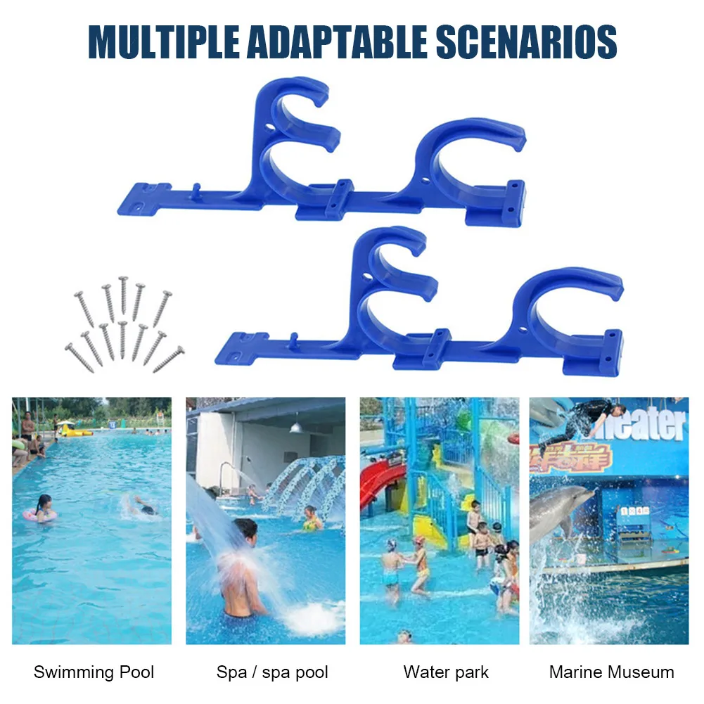 2021 2pcs Pool Pole Hanger Leaf Rakes Vacuum Hose Multi-Use Garden Tools Hanger Garden Tools Durable with Screw
2021 2pcs Pool Pole Hanger Leaf Rakes Vacuum Hose Multi-Use Garden Tools Hanger Garden Tools Durable with Screw