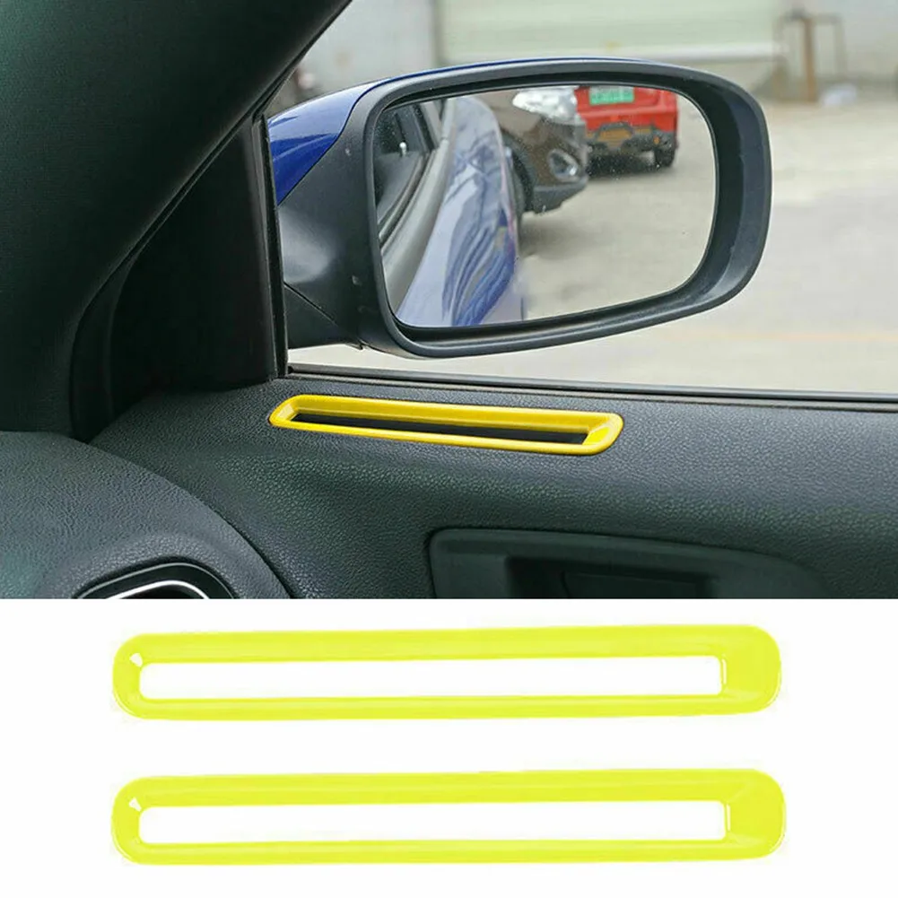 Car Interior Door Air Vent Decor Cover Trim Frame For Dodge Charger 2011+ Yellow Inner Car Door Air Vent Trim Decor Cover
Car Interior Door Air Vent Decor Cover Trim Frame For Dodge Charger 2011+ Yellow Inner Car Door Air Vent Trim Decor Cover
