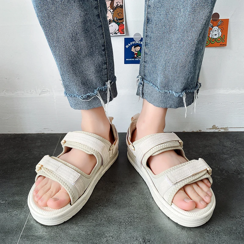 CRLAYDK Platform Men Strap Slide Sandals Summer Breathable Casual Open Toe Shoes Boys Sport Walking Flat Slippers Heren Schoenen
CRLAYDK Platform Men Strap Slide Sandals Summer Breathable Casual Open Toe Shoes Boys Sport Walking Flat Slippers Heren Schoenen