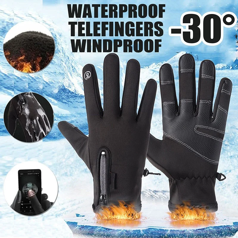 2021 Winter Gloves Mens Touch Screen Non-Slip Unisex Waterproof Windproof Warm Cycling Cold Gloves Fashion Zipper Sports Gloves
2021 Winter Gloves Mens Touch Screen Non-Slip Unisex Waterproof Windproof Warm Cycling Cold Gloves Fashion Zipper Sports Gloves