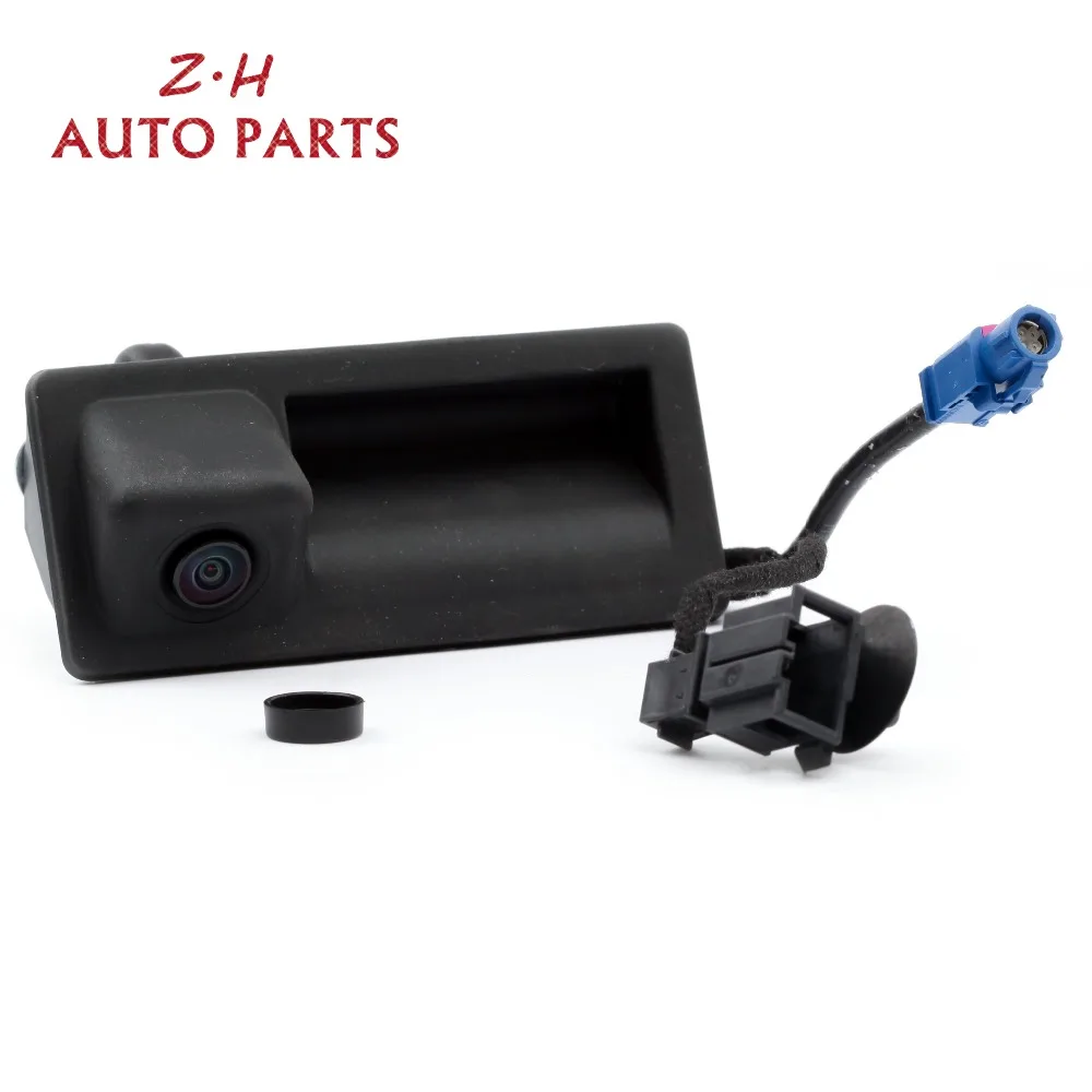 Новая камера заднего вида и комплект жгутов кабеля 18D 827 566 A для Golf Jetta MK5 MK6 Tiguan Passat