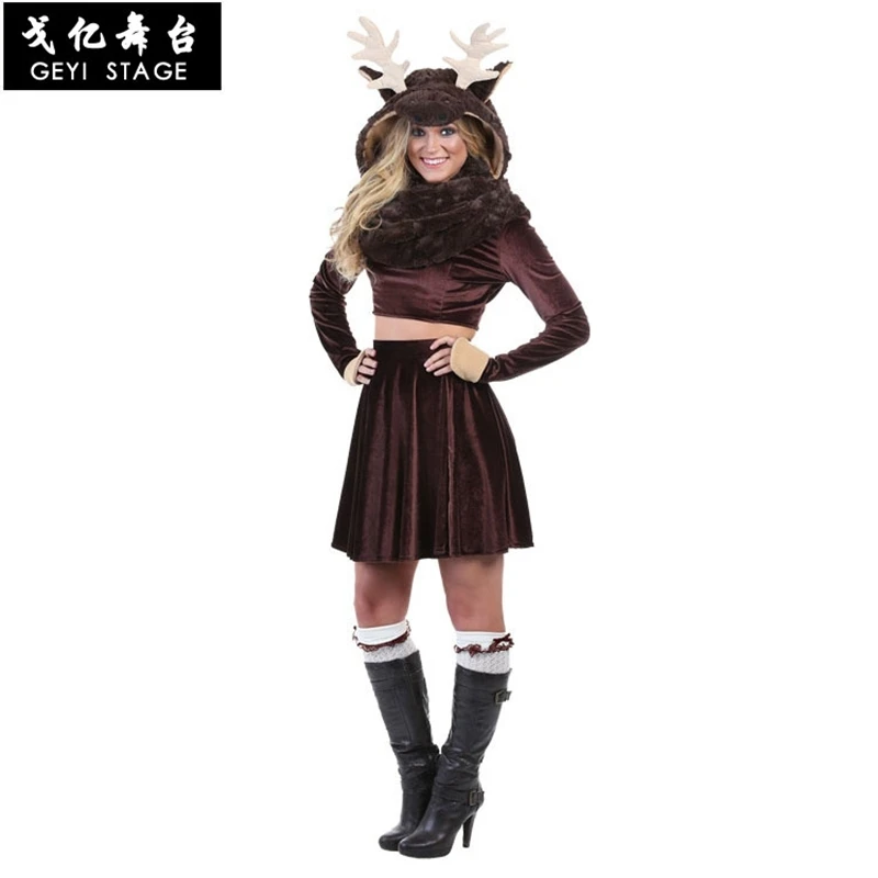 new christmas deer costume for kid merry christmas deer cosplay costume clothing funny animal for women Hooded Winter Onesie
new christmas deer costume for kid merry christmas deer cosplay costume clothing funny animal for women Hooded Winter Onesie