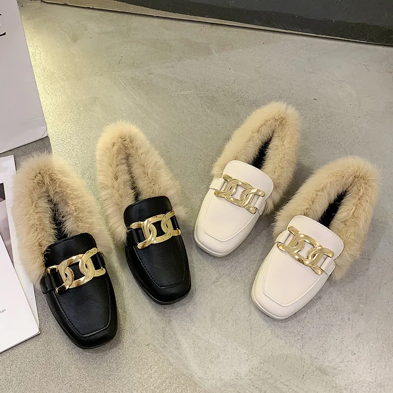 Women Shoes Autumn All-Match Female Footwear Round Toe Loafers Fur Slip-on Casual Sneaker Modis Fall Winter Dress Slip On Moccas
Women Shoes Autumn All-Match Female Footwear Round Toe Loafers Fur Slip-on Casual Sneaker Modis Fall Winter Dress Slip On Moccas