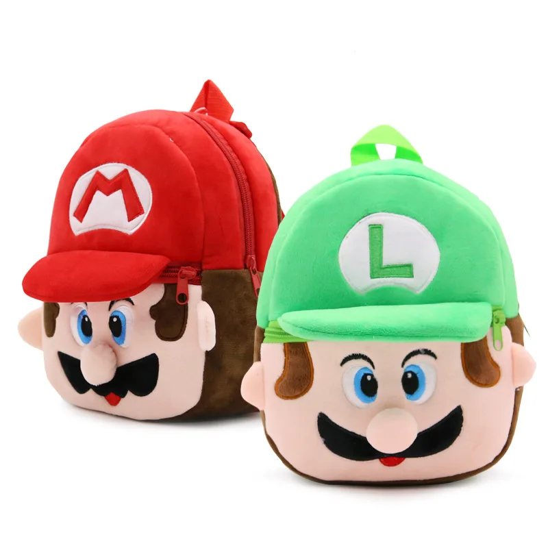 New Super Mario Baby Plush Backpack Cute Kindergarten Boys Girls Bags Primary School Cartoon Small Backpack Birthday Gifts
New Super Mario Baby Plush Backpack Cute Kindergarten Boys Girls Bags Primary School Cartoon Small Backpack Birthday Gifts
