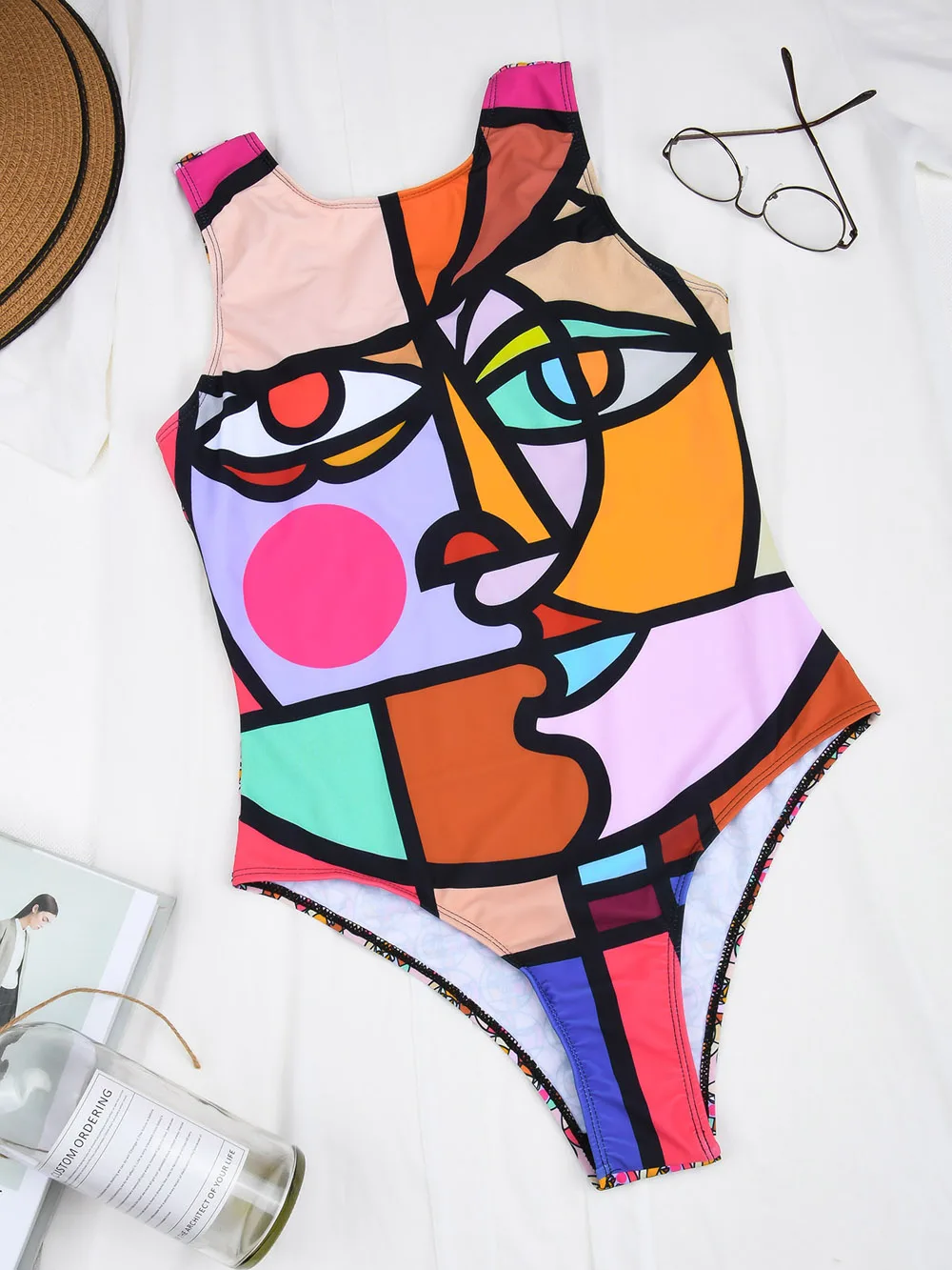 New 2021 Print One Piece Swimsuit Female Vintage Swimwear Women Bathing Suit Plus size Beachwear Brazilian Swimsuit Halter Swim
New 2021 Print One Piece Swimsuit Female Vintage Swimwear Women Bathing Suit Plus size Beachwear Brazilian Swimsuit Halter Swim