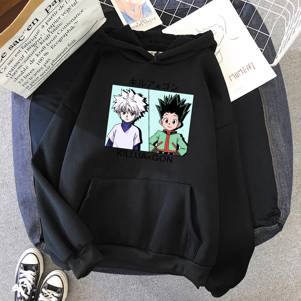 Killua Hoodie Gon Print Winter New Anime Hunter x Hunter Unisex Fashion Casual Hoodies Loose Hip Hop Streetwear Sweatshirt Warm
Killua Hoodie Gon Print Winter New Anime Hunter x Hunter Unisex Fashion Casual Hoodies Loose Hip Hop Streetwear Sweatshirt Warm