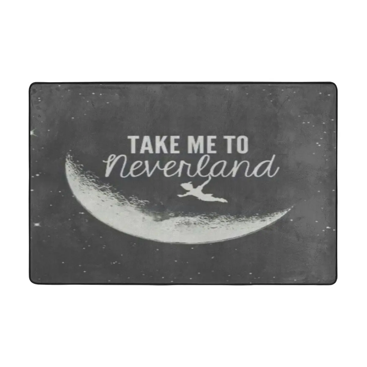 

Take Me To Neverland Doormat Carpet Mat Rug Polyester Anti-slip Floor Decor Bath Bathroom Kitchen Living Room 60x90