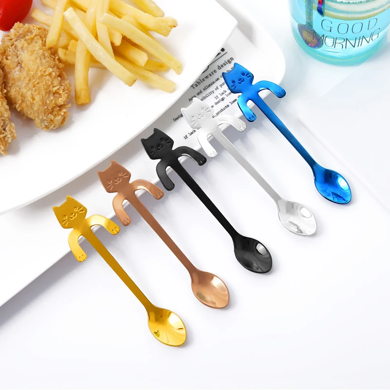 7 цветов 304 Нержавеющая сталь ложка для чая и кофе с рисунком кота с длинными ручккие посуды/прозрачное стекло чашки кофе инструменты Кухня ...
7 цветов 304 Нержавеющая сталь ложка для чая и кофе с рисунком кота с длинными ручккие посуды/прозрачное стекло чашки кофе инструменты Кухня ...