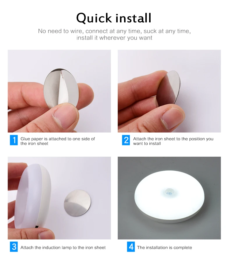 LED Touch Sensor Light USB Charged Night Light Dimming Night Lamps Wall Light Kitchen Cabinet Lamp Portable Home Lighting 
LED Touch Sensor Light USB Charged Night Light Dimming Night Lamps Wall Light Kitchen Cabinet Lamp Portable Home Lighting