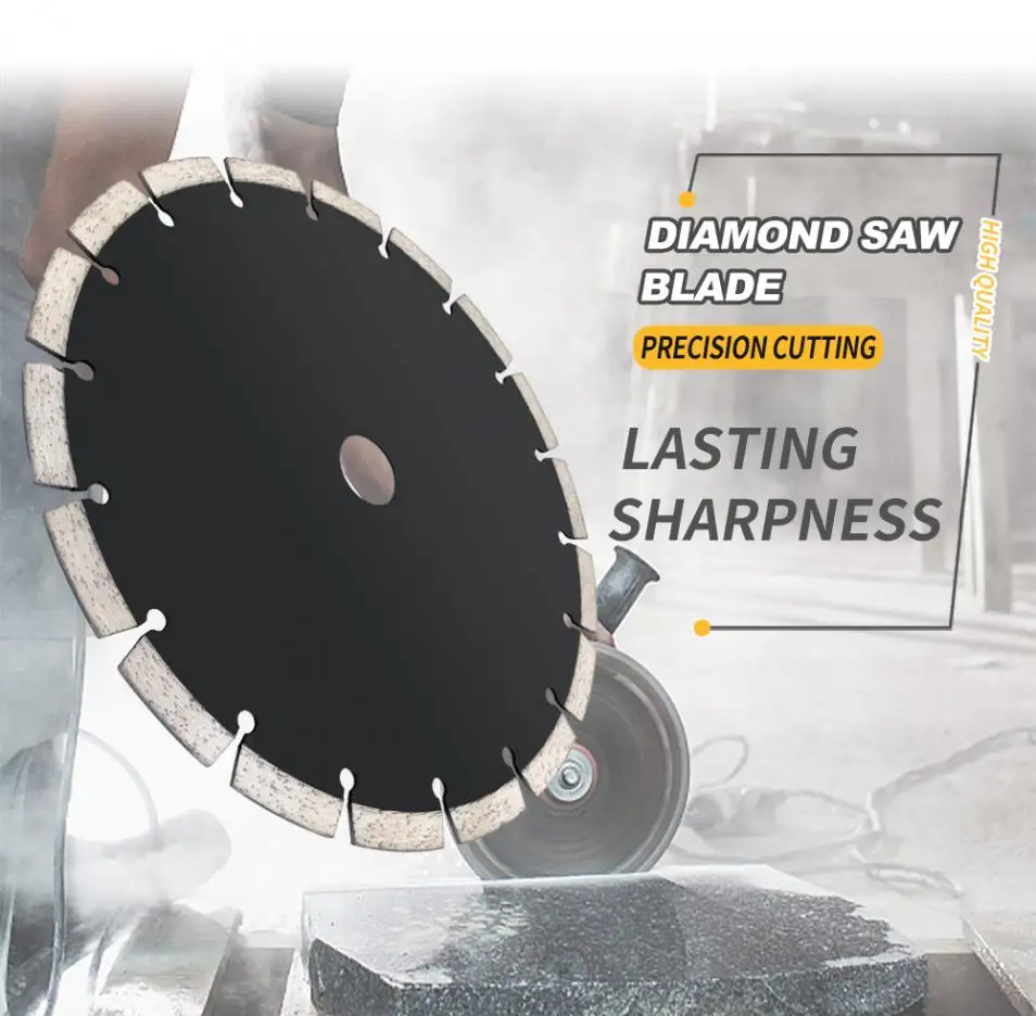 250mm Split Tooth Diamond Saw Blade Volcanic Cutting Blade Support Wet and Dry Cutting for Concrete / Stone / Masonry / Brick
250mm Split Tooth Diamond Saw Blade Volcanic Cutting Blade Support Wet and Dry Cutting for Concrete / Stone / Masonry / Brick