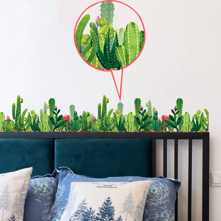 Cactus Wall Stickers Living Room Bedroom Stickers Corridor Decoration Wall Stickers Removable Home Decoration
Cactus Wall Stickers Living Room Bedroom Stickers Corridor Decoration Wall Stickers Removable Home Decoration