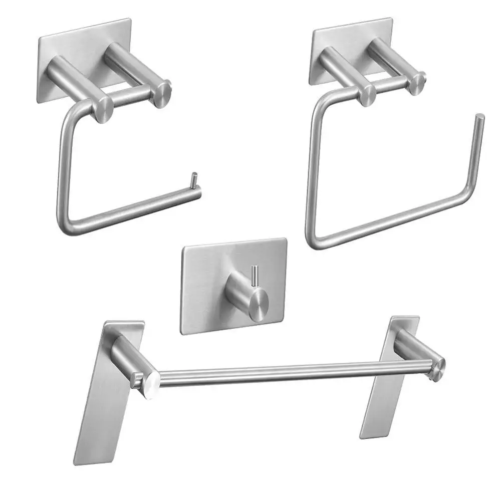 4 шт./компл. аксессуары для ванной из нержавеющей стали, настенные защитные органайзеры для ванной комнаты, вешалка для полотенец, крючок для...
4 шт./компл. аксессуары для ванной из нержавеющей стали, настенные защитные органайзеры для ванной комнаты, вешалка для полотенец, крючок для...