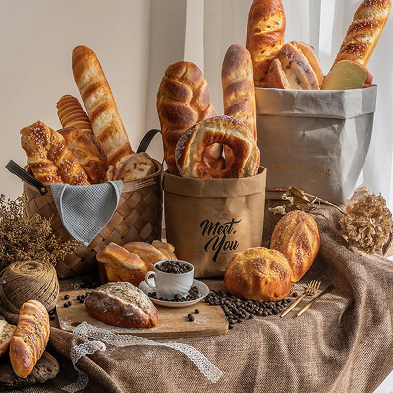 Французская багета датские кондитерские изделия тосты Bagels круассаны Сезам