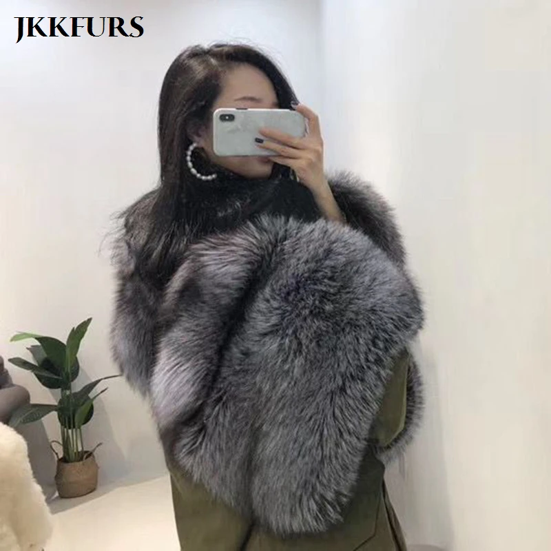 Big Fur Parka Real Raccoon Fur Jacket Thick Fluffy Fur Genuine Fox Fur Outwear Top Quality S7555
Big Fur Parka Real Raccoon Fur Jacket Thick Fluffy Fur Genuine Fox Fur Outwear Top Quality S7555