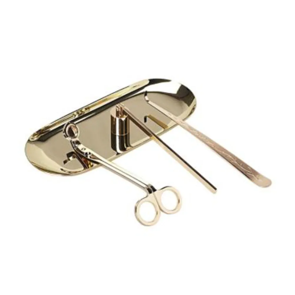 4pcs Aromatherapy Candle Kit Candle Extinguisher Cover Hook Scissors Set Candle Trimmer Dipper Snuffer Tray Set
4pcs Aromatherapy Candle Kit Candle Extinguisher Cover Hook Scissors Set Candle Trimmer Dipper Snuffer Tray Set