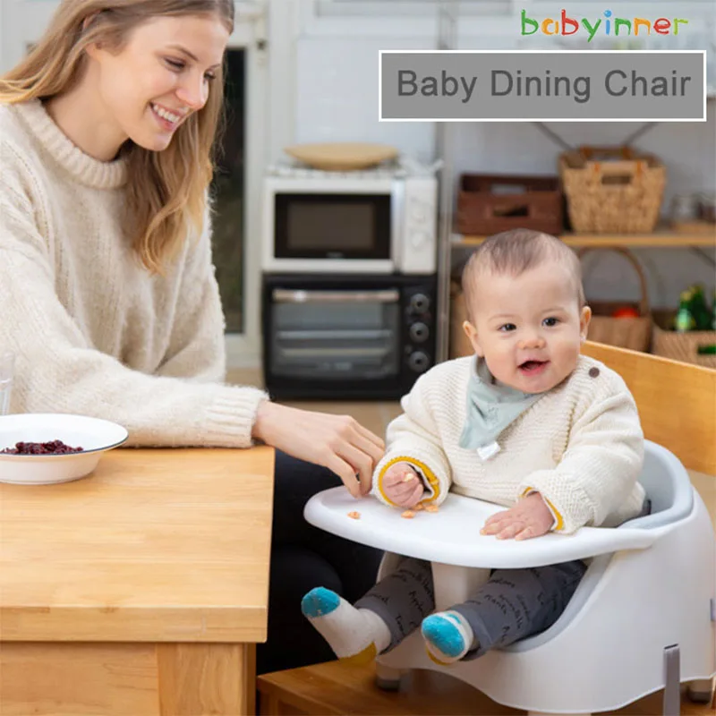 Детское обеденное кресло Babyinner простое Съемное Сиденье пластиковые обеденные