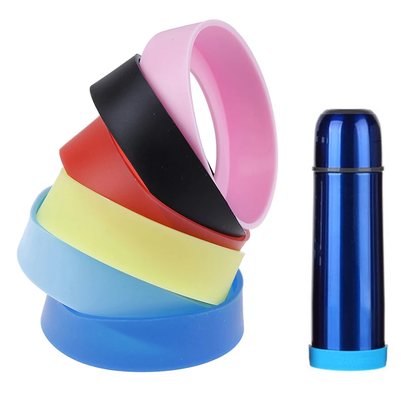 6.5cm Silicone Round Non Skid Water Bottle Mug Sleeve Cup Cover 
6.5cm Silicone Round Non Skid Water Bottle Mug Sleeve Cup Cover