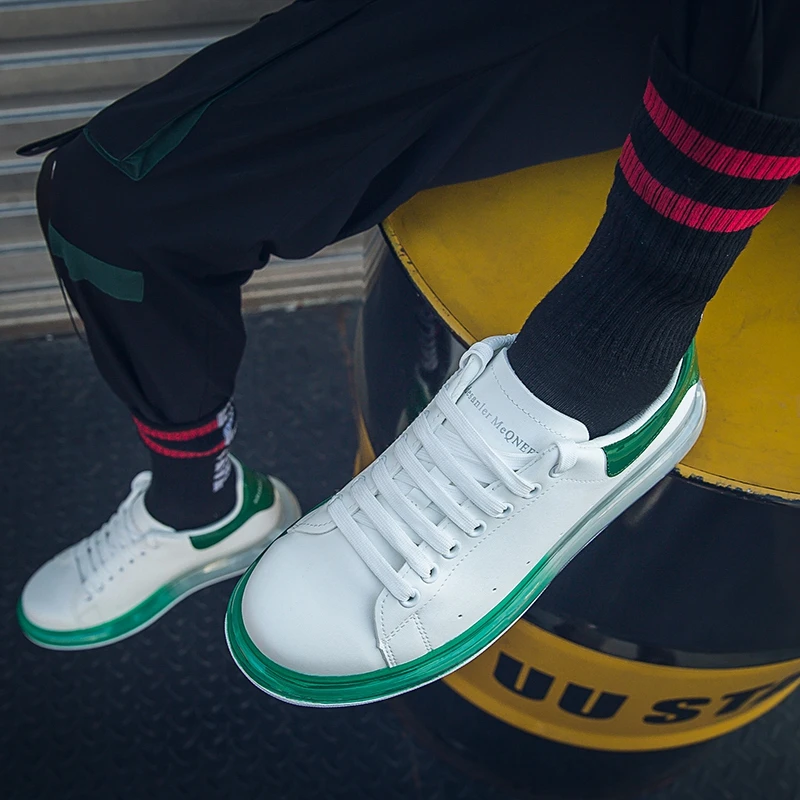 New Air Cushion Men Sneakers Breathable Casual Men Shoes Lightweight Running Footwear PU Couple Shoes 
New Air Cushion Men Sneakers Breathable Casual Men Shoes Lightweight Running Footwear PU Couple Shoes