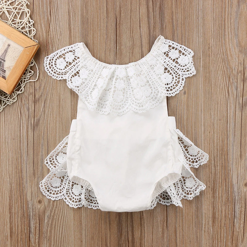 0-24M Newborn Toddler Baby Girl Princess Lace Romper Easter Costume for baby girl Cute Baby Birthday Clothes white jumpsuit
0-24M Newborn Toddler Baby Girl Princess Lace Romper Easter Costume for baby girl Cute Baby Birthday Clothes white jumpsuit
