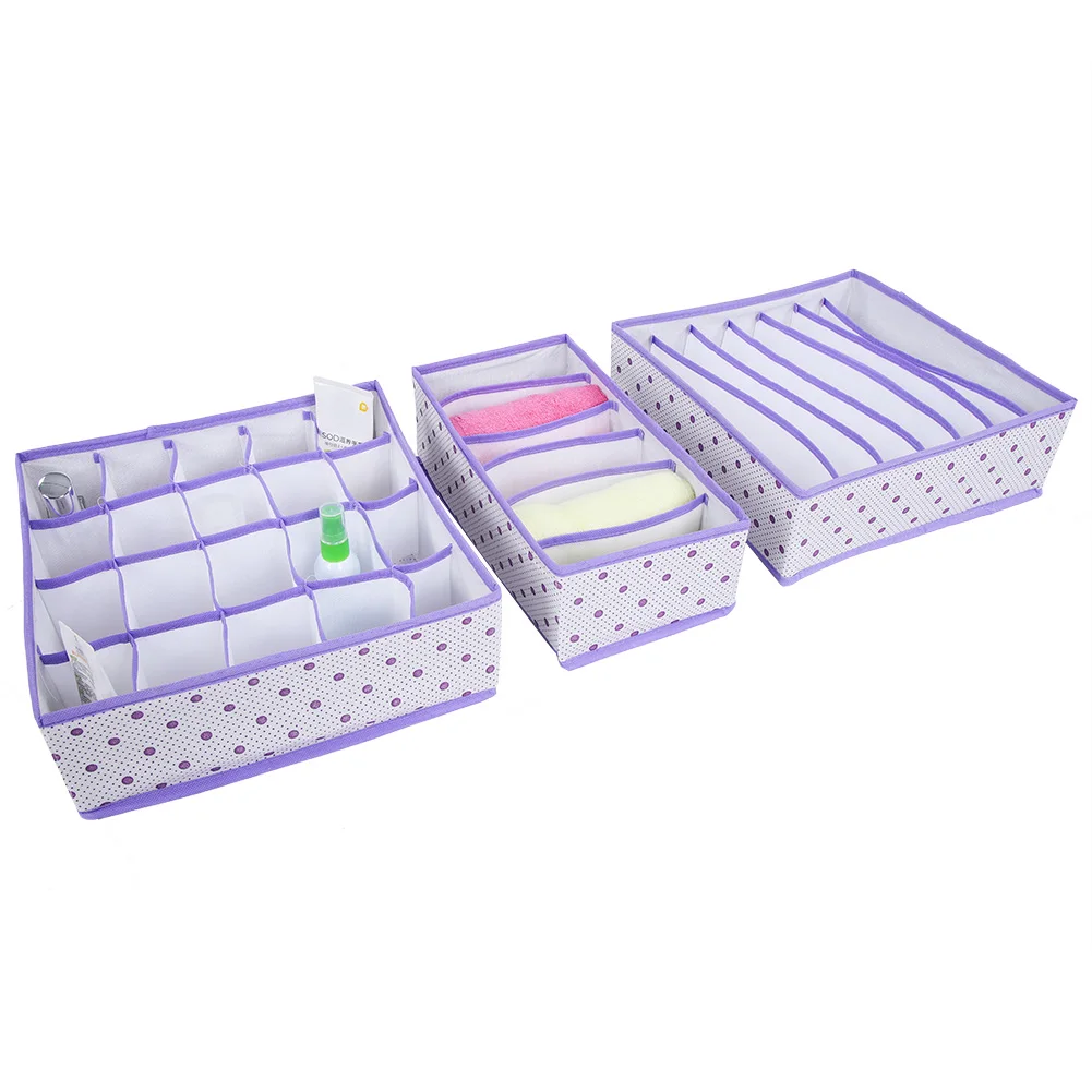 3 Pcs Storage Boxes Underwear Divider Closet Organizer Clothes Tie Socks Container Organizer Storage Box Tie Bra Socks Drawer
3 Pcs Storage Boxes Underwear Divider Closet Organizer Clothes Tie Socks Container Organizer Storage Box Tie Bra Socks Drawer