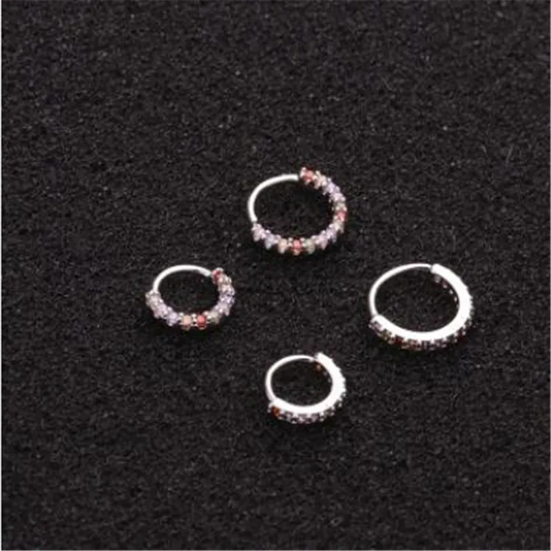 1PC 6/8/10mm Cz Nose Hoop Helix Cartilage Earring Daith Snug Rook Tragus Ring Ear Piercing Jewelry
1PC 6/8/10mm Cz Nose Hoop Helix Cartilage Earring Daith Snug Rook Tragus Ring Ear Piercing Jewelry