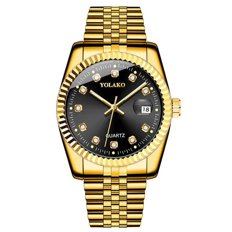 Fashion Men's Stainless Steel Watch Luxury Analog Business Men's Watch High-end Brand Men's Round Watch
Fashion Men's Stainless Steel Watch Luxury Analog Business Men's Watch High-end Brand Men's Round Watch
