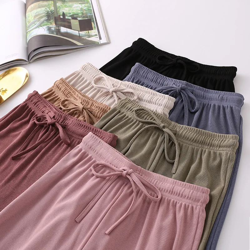 Spring and Summer Ladies Ice Silk Soft Mopping Wide-Leg Pants Drape High-Waist Slim-Fitting Casual Loose Straight-Leg Trousers
Spring and Summer Ladies Ice Silk Soft Mopping Wide-Leg Pants Drape High-Waist Slim-Fitting Casual Loose Straight-Leg Trousers