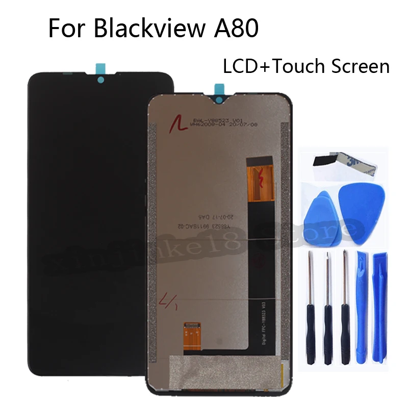 6.49 " Original Display For Blackview A80 LCD display Touch Screen Digitizer Assembly For Blackview BV A80 display Phone Parts
6.49 " Original Display For Blackview A80 LCD display Touch Screen Digitizer Assembly For Blackview BV A80 display Phone Parts