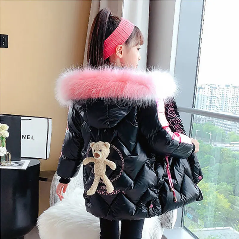 -20 Degree New Children Girls Furs Hooded Kids Coat Outerwear Parkas Teenage Warm Outfits Winter Waterproof and Snowproof Jacket
-20 Degree New Children Girls Furs Hooded Kids Coat Outerwear Parkas Teenage Warm Outfits Winter Waterproof and Snowproof Jacket