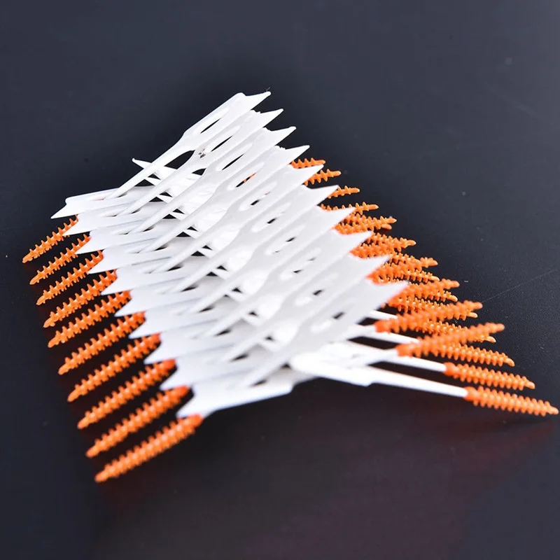 80pcs/Box Elastic massage the gums between the teeth brushing teeth brushing seam soft brush massage gums do not hurt toothpick
80pcs/Box Elastic massage the gums between the teeth brushing teeth brushing seam soft brush massage gums do not hurt toothpick