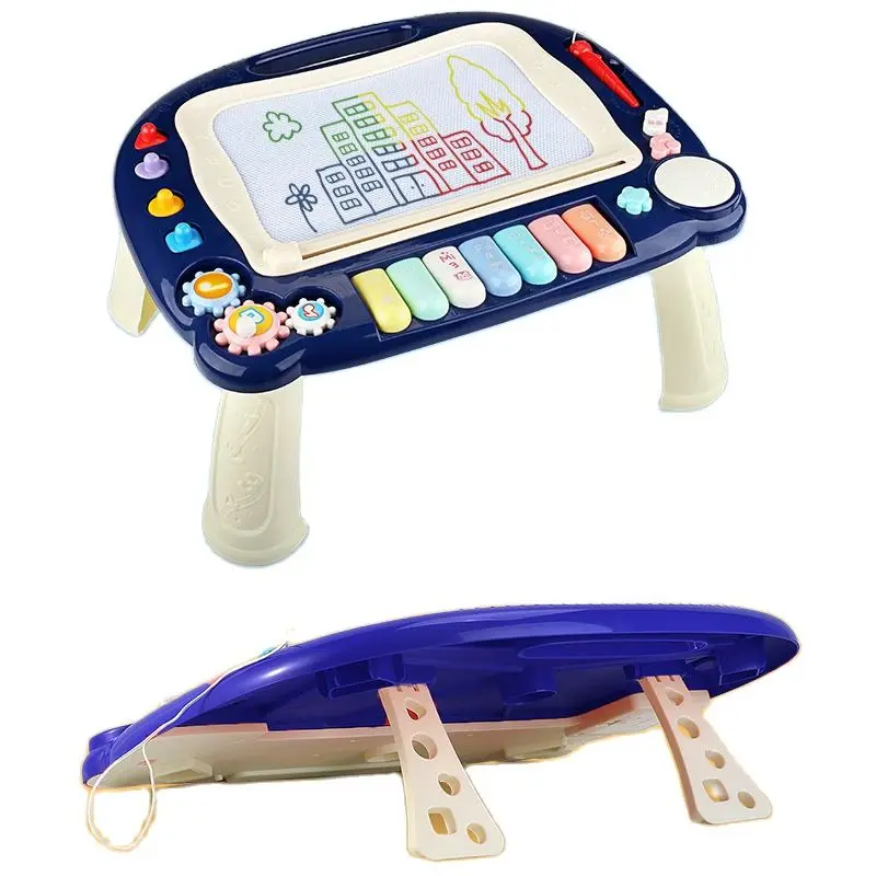 Children's color drawing board magnetic graffiti board sound music piano 1-3 years old baby early education toy writing board
Children's color drawing board magnetic graffiti board sound music piano 1-3 years old baby early education toy writing board