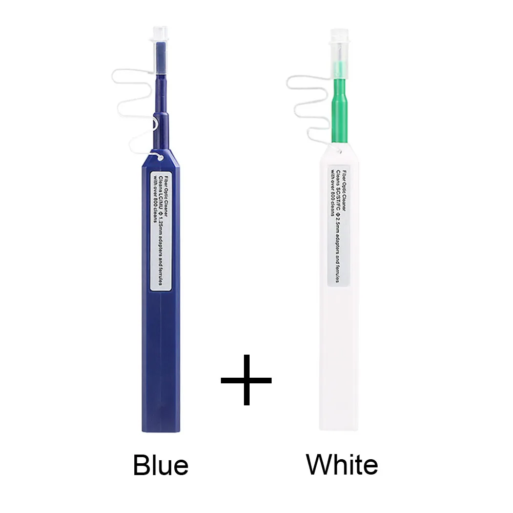2pcs/set Push Type Portable Ferrule Connector Smart Cleaner Office Anti Static Resin Multifunction Fiber Optic Cleaning Pen Home
2pcs/set Push Type Portable Ferrule Connector Smart Cleaner Office Anti Static Resin Multifunction Fiber Optic Cleaning Pen Home
