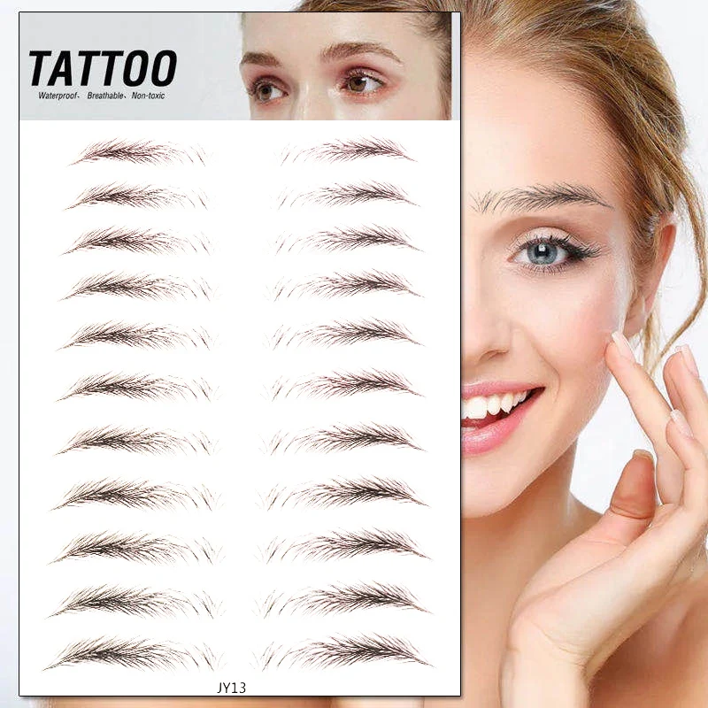 Magic False Eyebrows 4D Hair-like Tattoo Sticker Waterproof Long Lasting Makeup Waterproof Eye Brow Stickers Cosmetics Tools
Magic False Eyebrows 4D Hair-like Tattoo Sticker Waterproof Long Lasting Makeup Waterproof Eye Brow Stickers Cosmetics Tools