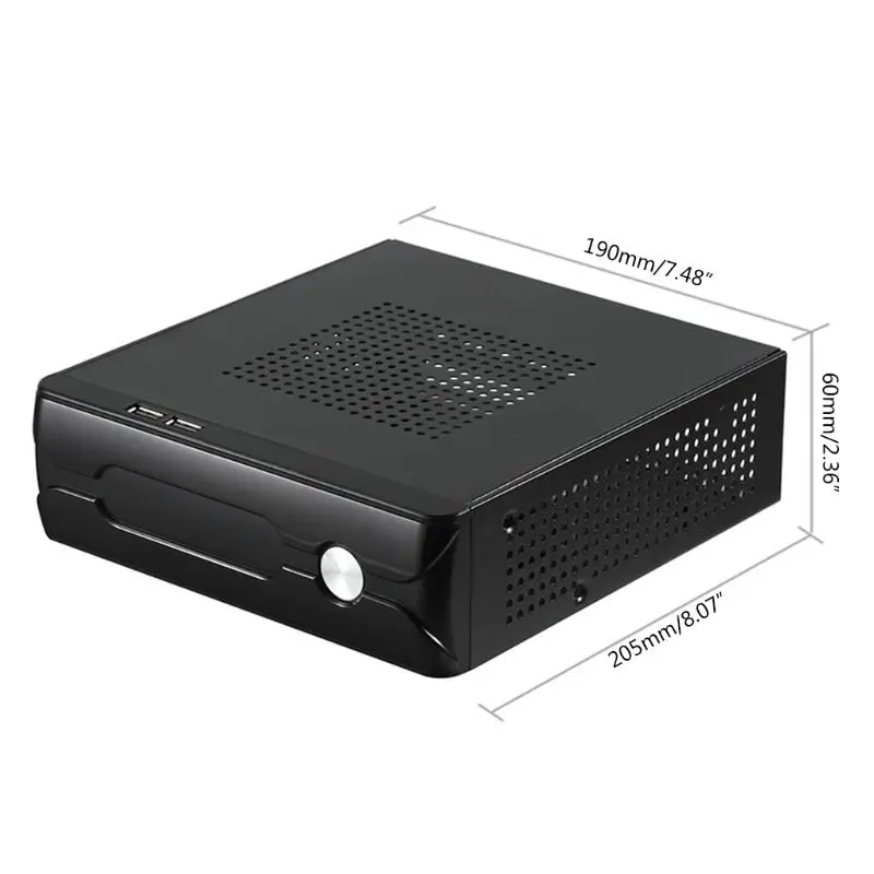 Desktop Power Supply Gaming HTPC Host Enclosure Mini ITX Computer Case Chassis | Компьютеры и офис