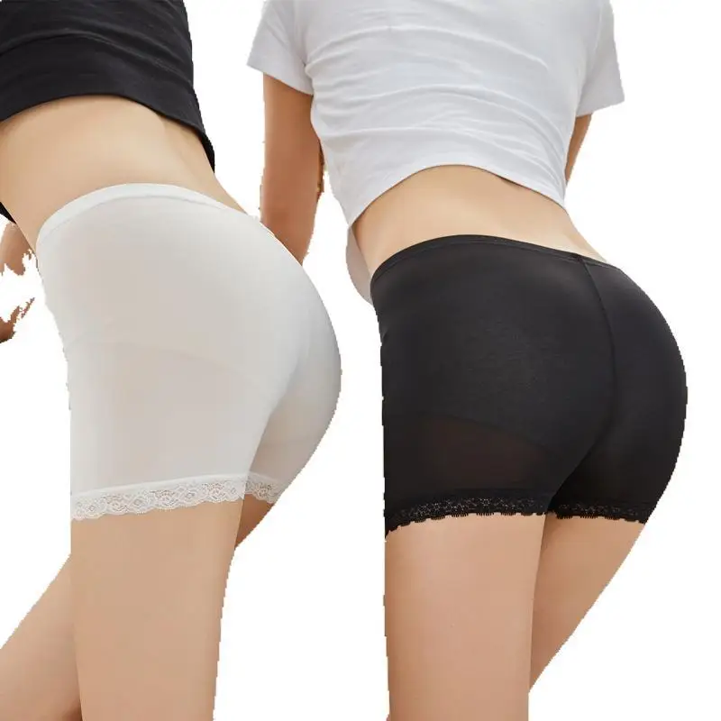New Summer Thin Women Large Size Safety Shorts Lace Silk Cool High Elasticity Plus Size Safety Pants Shorts Under Skirt Female
New Summer Thin Women Large Size Safety Shorts Lace Silk Cool High Elasticity Plus Size Safety Pants Shorts Under Skirt Female