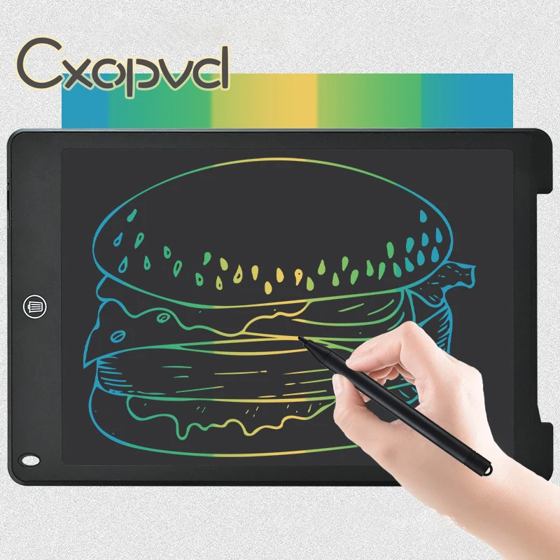 12 Inch LCD Writing Tablet Colorful Screen Doodle Board Electronic Digital Drawing Pad Button for Kids Adults
12 Inch LCD Writing Tablet Colorful Screen Doodle Board Electronic Digital Drawing Pad Button for Kids Adults
