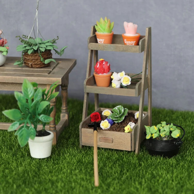 1:12 Dollhouse Miniature Wood Shelf Plant Stand 3 Layers Display Holder Storage Rack Decor Supplies 
1:12 Dollhouse Miniature Wood Shelf Plant Stand 3 Layers Display Holder Storage Rack Decor Supplies