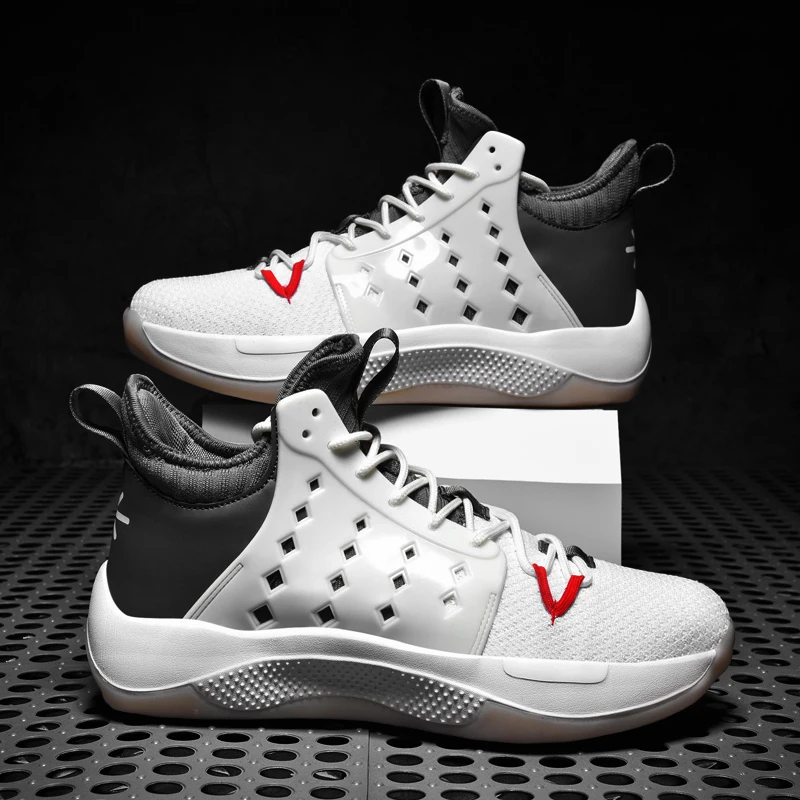 Fall New Men's Running Shoes Basketball Shoes High-Top Breathable Mesh Elastic Shoes Non-Slip Wear-Resistant Men's Sports Shoes
Fall New Men's Running Shoes Basketball Shoes High-Top Breathable Mesh Elastic Shoes Non-Slip Wear-Resistant Men's Sports Shoes