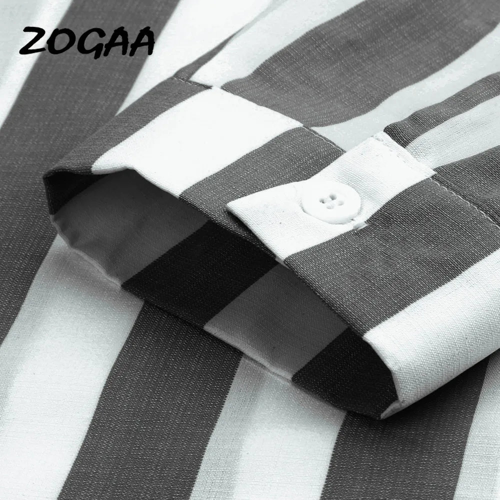 ZOGAA 2020 New Men's Long Sleeve Striped Shirt Casual Trendy Men's Shirt Men's Trend Long Sleeve Shirt Men Casual Shirts
ZOGAA 2020 New Men's Long Sleeve Striped Shirt Casual Trendy Men's Shirt Men's Trend Long Sleeve Shirt Men Casual Shirts