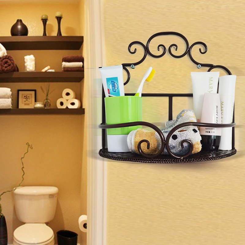Bathroom Toilet Household Items Storage Shelf Wrought iron Wall-mounted Toilets Bathroom Bathroom Shelves LO523437
Bathroom Toilet Household Items Storage Shelf Wrought iron Wall-mounted Toilets Bathroom Bathroom Shelves LO523437