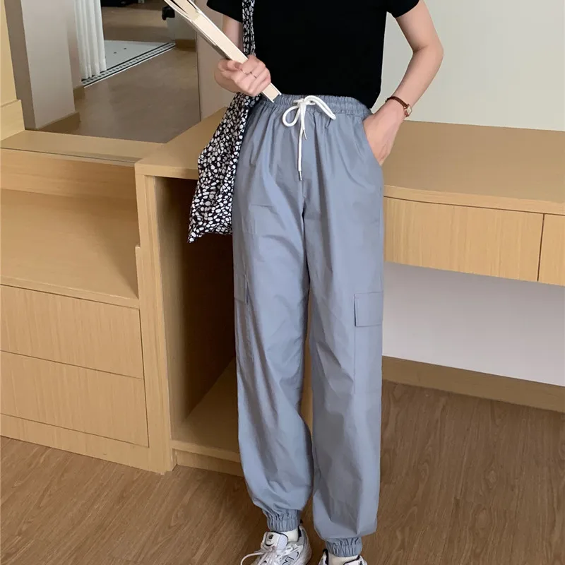Joggers Women 2021 New Autumn Ladies Pants Pocket High Waist Sports Basic Fashion Solid Color Vintage Loose Casual Hot Trousers
Joggers Women 2021 New Autumn Ladies Pants Pocket High Waist Sports Basic Fashion Solid Color Vintage Loose Casual Hot Trousers