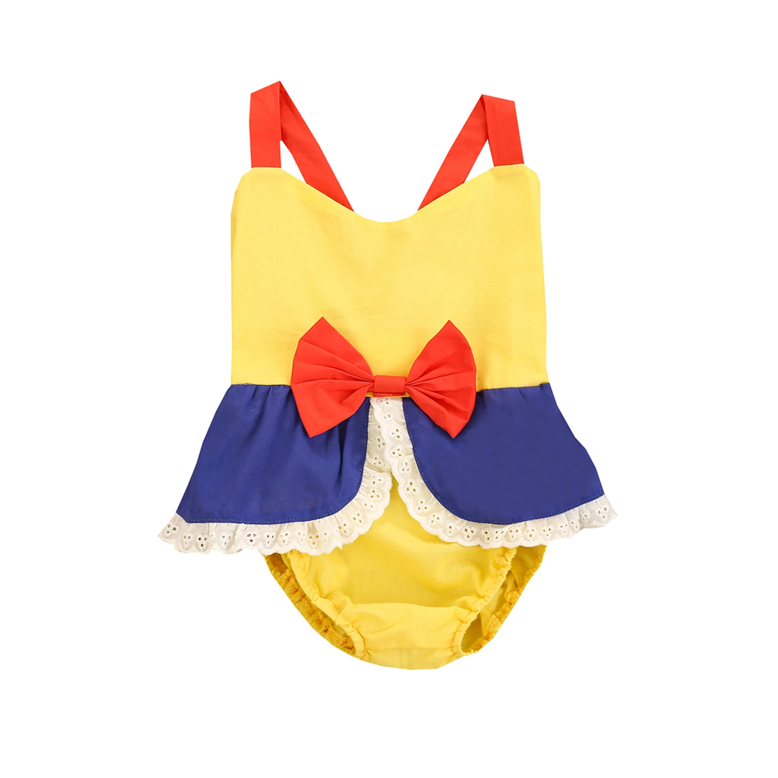 Toddler Baby Multi-color Bodysuit, Infant Girl's Round Collar Sleeveless Tops, Contrast Color Bowknot Decoration Clothing
Toddler Baby Multi-color Bodysuit, Infant Girl's Round Collar Sleeveless Tops, Contrast Color Bowknot Decoration Clothing