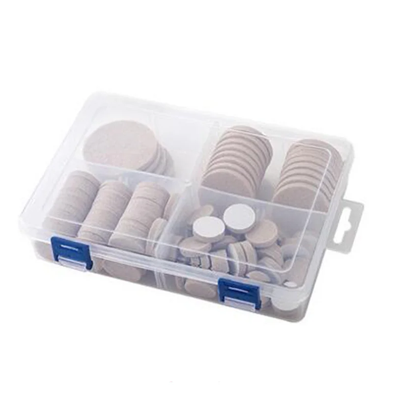 HTHL 100Pcs самоклеящаяся мебель коврик для ног войлочные колодки Противоскользящий