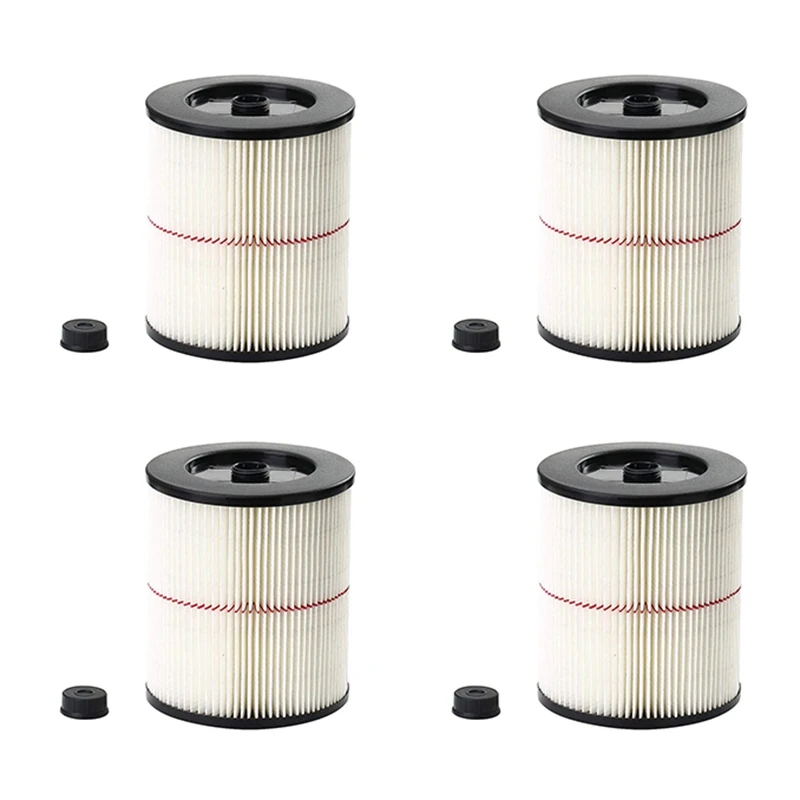 4PCS Wet and Dry Cartridge Replacement Filter for Craftsman Shop Vac 17816 9-17816 Vacuum Cleaner or 5 Gallon and Larger
4PCS Wet and Dry Cartridge Replacement Filter for Craftsman Shop Vac 17816 9-17816 Vacuum Cleaner or 5 Gallon and Larger