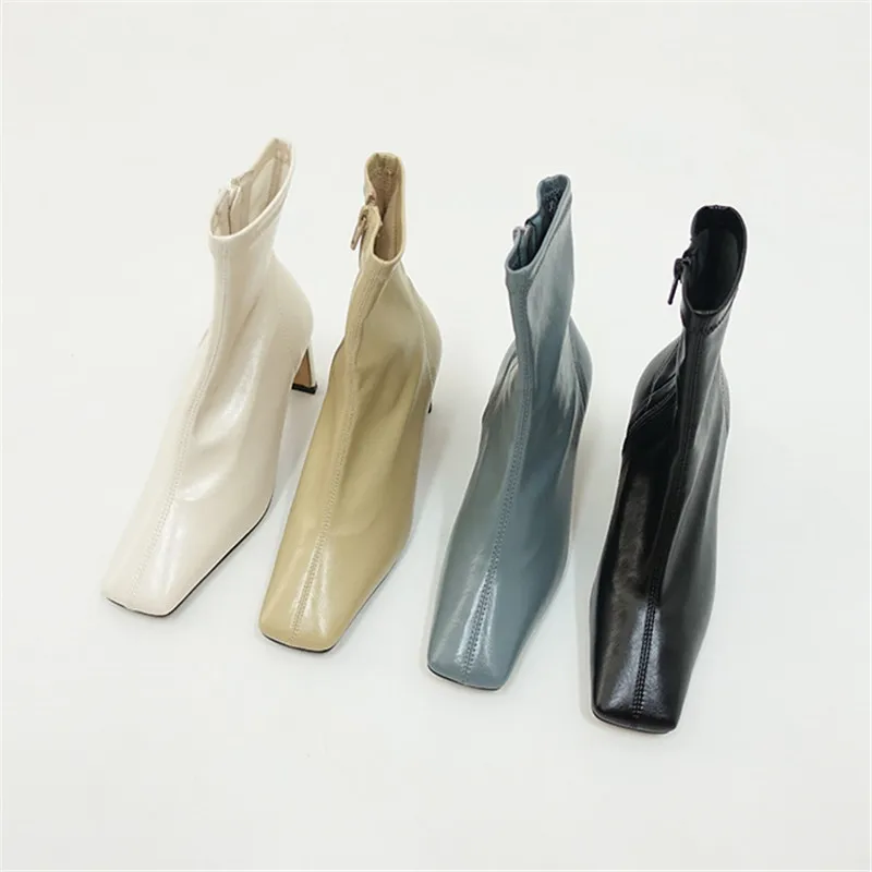 Shoes Women's Rubber Boots Boots-Women Zipper Winter Footwear Rain High Heel Ladies Ankle Autumn 2021 Solid Square Toe Basic Rom
Shoes Women's Rubber Boots Boots-Women Zipper Winter Footwear Rain High Heel Ladies Ankle Autumn 2021 Solid Square Toe Basic Rom