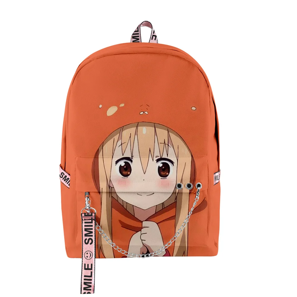 2021 3D Print Himouto! Umaru-chan Men Women Backpack Fabric Oxford hanging buckle Style Child School bag Travel Backpack
2021 3D Print Himouto! Umaru-chan Men Women Backpack Fabric Oxford hanging buckle Style Child School bag Travel Backpack